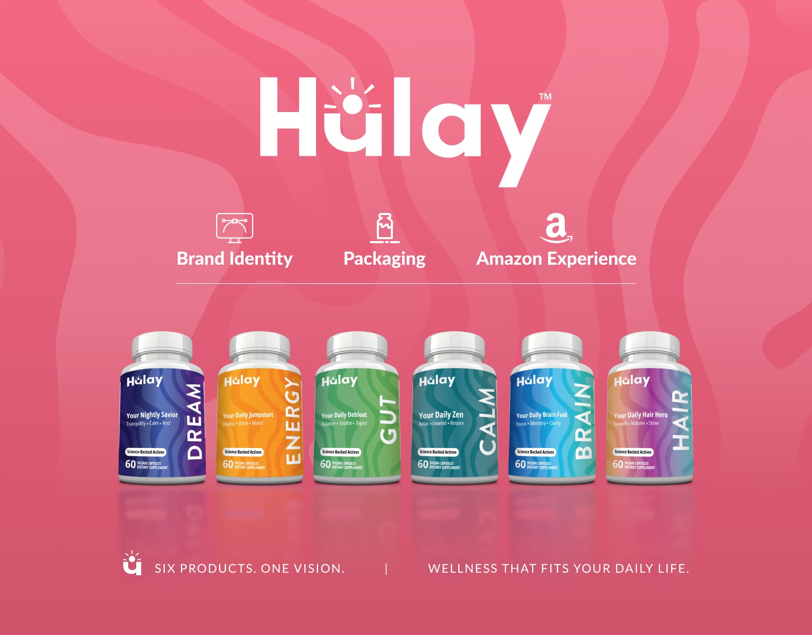 Hulay brand identity and packaging project